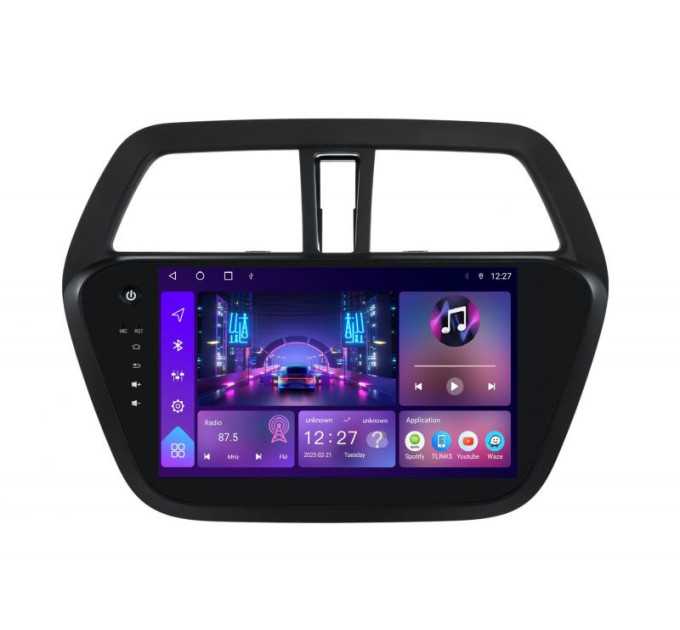 Штатна магнітола Soundbox S-8176 з 4G модем та CarPlay для Suzuki SX4 2013-2022 S4-8176