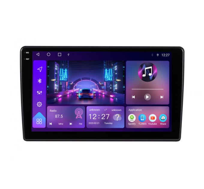 Штатна магнітола Soundbox S-1245 з CarPlay та 4G модем для Fiat 500L S4 2K-1245