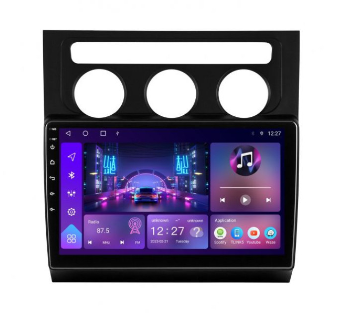 Штатна магнітола Soundbox S-6290 з CarPlay та 4G для Volkswagen Touran 2003-2008 S8-6290