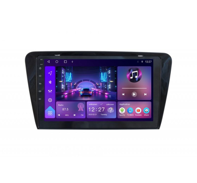 Штатна магнітола Soundbox S-8195 для Skoda A7 2014+ з CarPlay та 4G модемом S8-8195