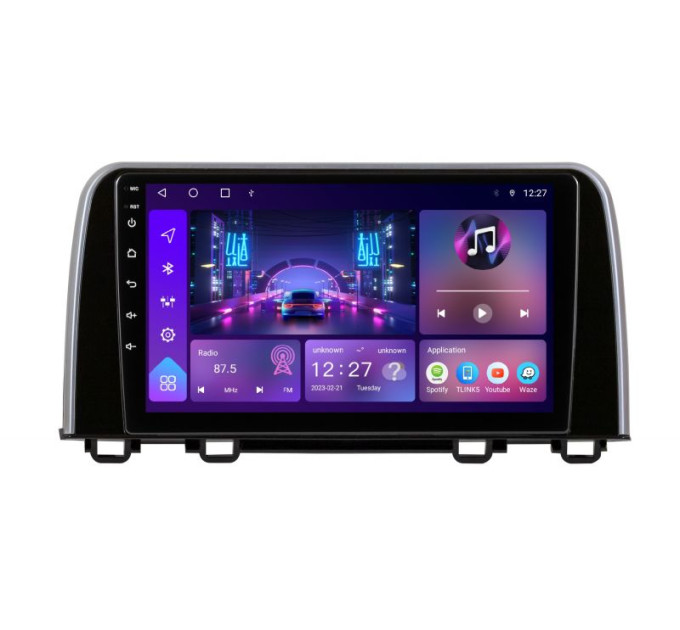 Штатна магнітола Soundbox S-2211 з CarPlay та 4G модем для Honda CR-V 2017+ S4-2211+360