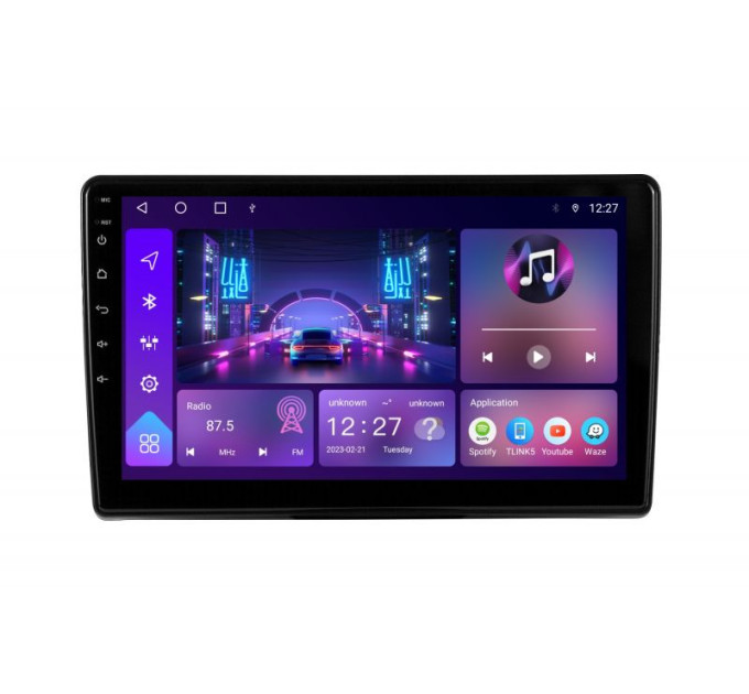 Штатна магнітола Soundbox S-1245 з CarPlay та 4G модем для Fiat 500L S4-1245+360