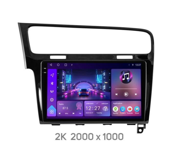 Штатна магнітола Soundbox S-6281 CarPlay 4G для Volkswagen Golf VII S8 2K-6281