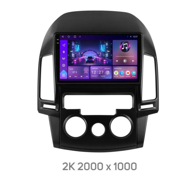 Штатна магнітола Soundbox S-9097С з CarPlay та 4G для Hyundai i30 2007-2012 S8 2K-9097С