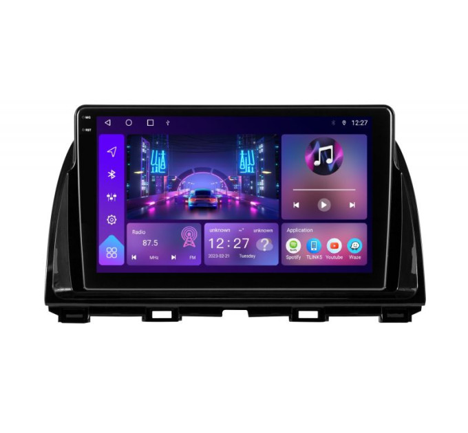 Штатна магнітола Soundbox S-7793 з CarPlay та 4G модем для Mzda CX5 2012-2016 (підтримка оригінального джойстика) S4 2K-7793