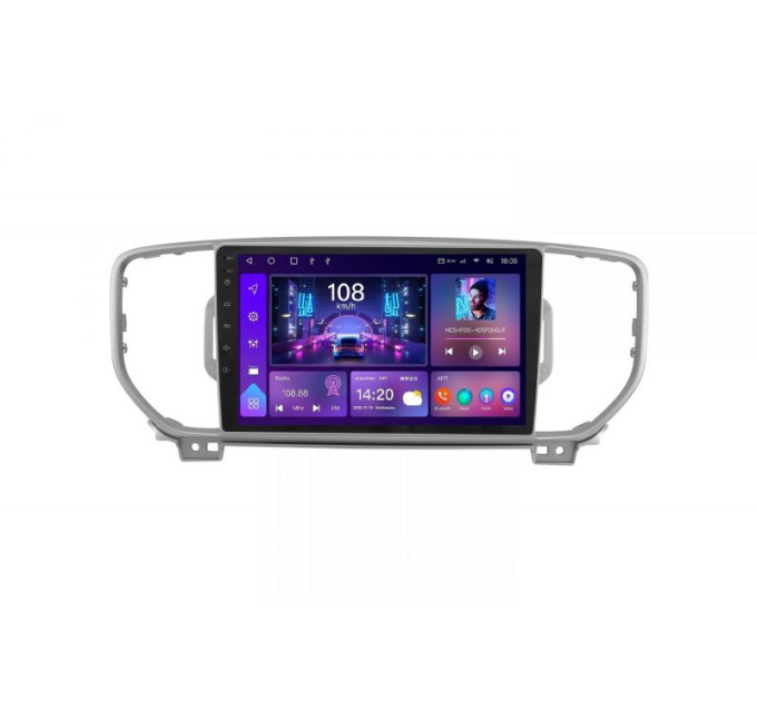Штатна магнітола Soundbox S-8184 для Kia Sportage 2016-2018 з CarPlay та 4G модем S8-8184