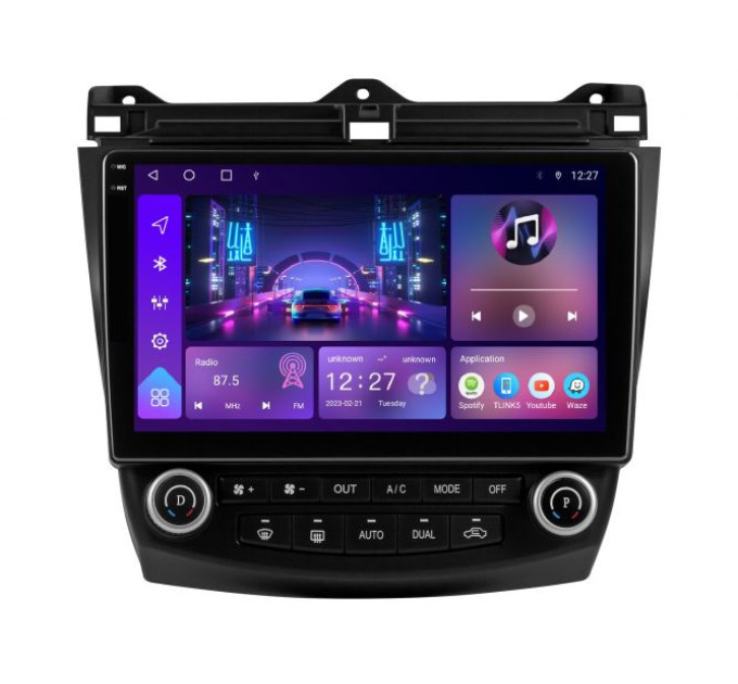 Штатна магнітола Soundbox S-2215 з CarPlay та 4G модем для Honda Accord 2002-2007 S4 2K-2215