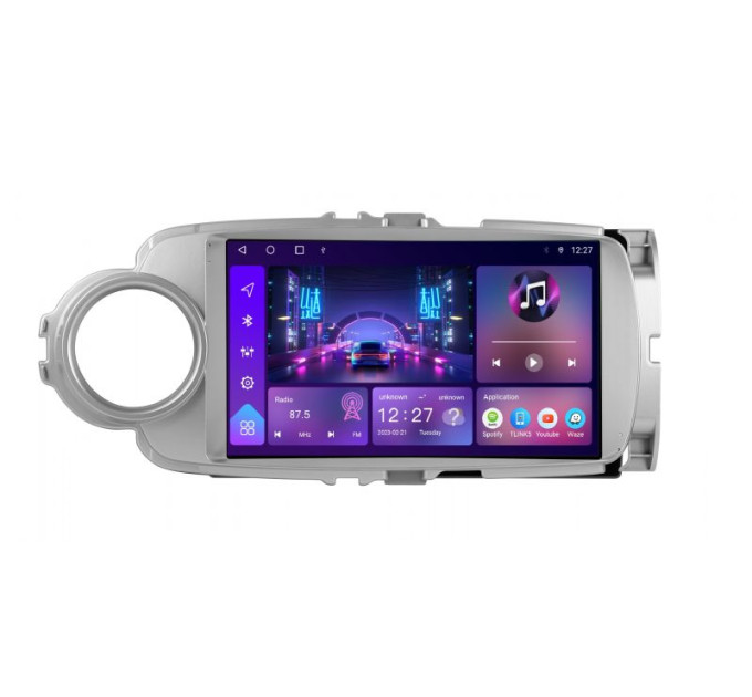Штатна магнітола Soundbox S-3591 для Toyota Yaris 20012-2016 з CarPlay та 4G S4 2K-3591