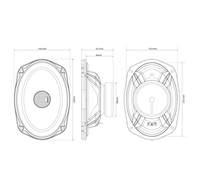 Акустика MTX TX469C