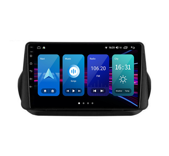 Штатна магнітола Torssen Fiat Fiorino 08+ /Qubo 08-19 /Nemo 08-17 /Bipper 08-17 NF10 Carplay