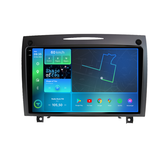 Штатна магнітола Torssen 2K Mercedes SLK 2006-2010 F9432 4G Carplay DSP