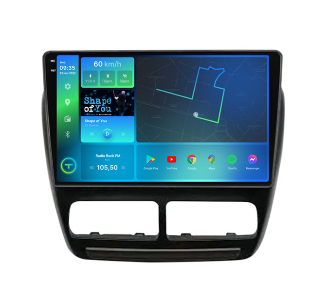 Штатна магнітола Torssen 2K Fiat Doblo 2 263 09-15/Opel Combo Tourer (D) F9464 4G Carplay DSP