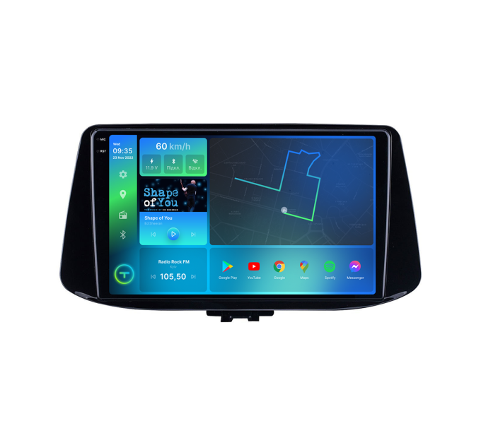 Штатна магнітола Torssen 2K Hyundai I30 18+ F9464 4G Carplay DSP