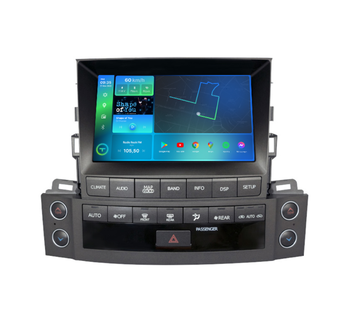 Штатна магнітола Torssen 2K Lexus LX570 2007-2015 F9432 4G Carplay DSP