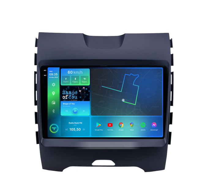 Штатна магнітола Torssen 2K Ford Edge 2015-2018 F9464 4G Carplay DSP