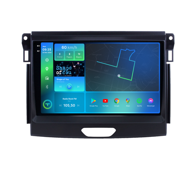 Штатна магнітола Torssen 2K Ford Ranger 15-19 F96128 4G Carplay DSP
