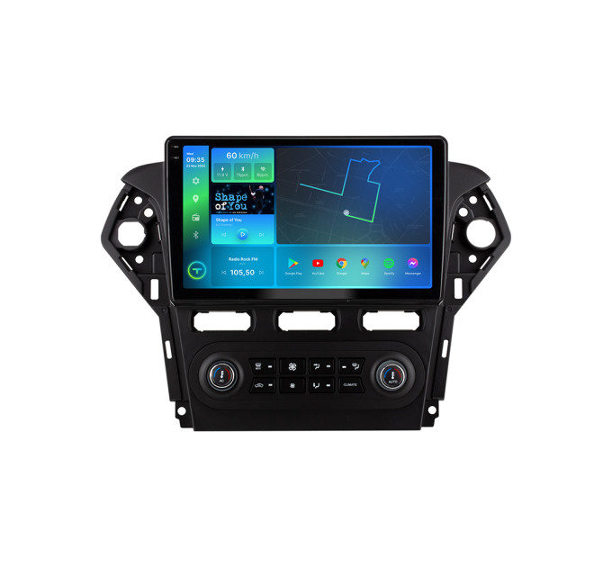 Штатна магнітола Torssen 2K Ford Mondeo 11-13 climate black F10332 4G Carplay DSP