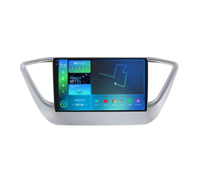 Штатна магнітола Torssen 2K Hyundai Accent 2017+ F96128 4G Carplay DSP