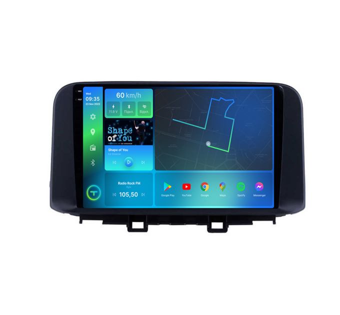 Штатна магнітола Torssen 2K Hyundai Kona 17+ F10464 4G Carplay DSP
