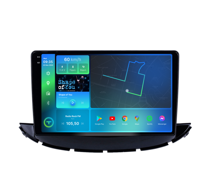 Штатна магнітола Torssen 2K Chevrolet Tracker/Trax 16+ F9464 4G Carplay DSP