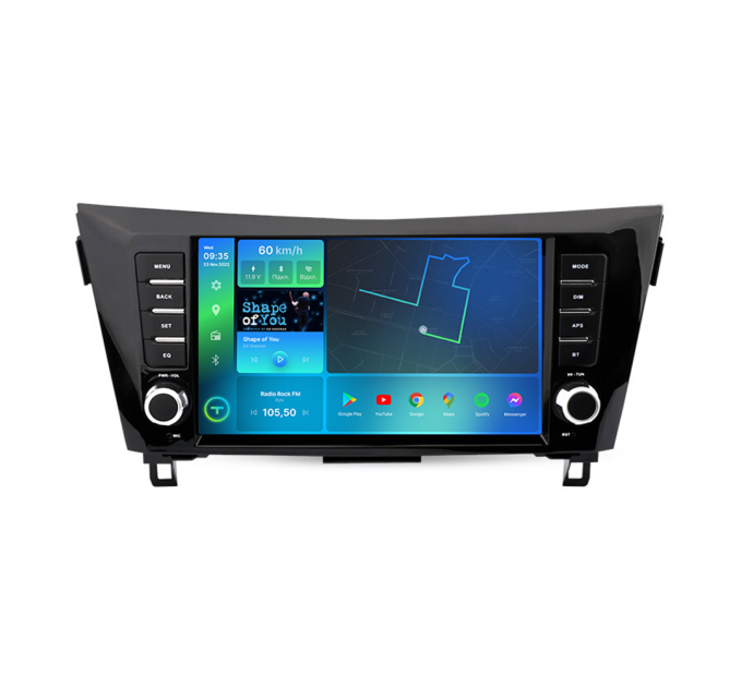 Штатна магнітола Torssen 2K Nissan Xtrail/Qashqai 2013+ AC крутилки F106128 4G Carplay DSP