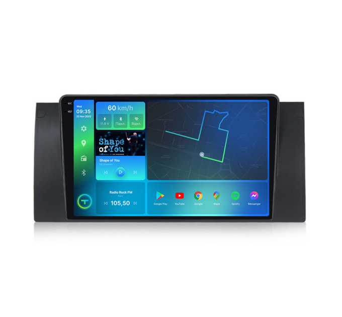 Штатна магнітола Torssen 2K BMW e53 F9464 4G Carplay DSP