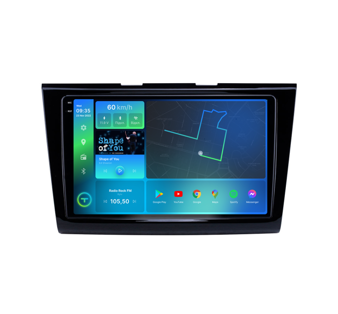 Штатна магнітола Torssen 2K Ford Taurus 2015+ F96128 4G Carplay DSP