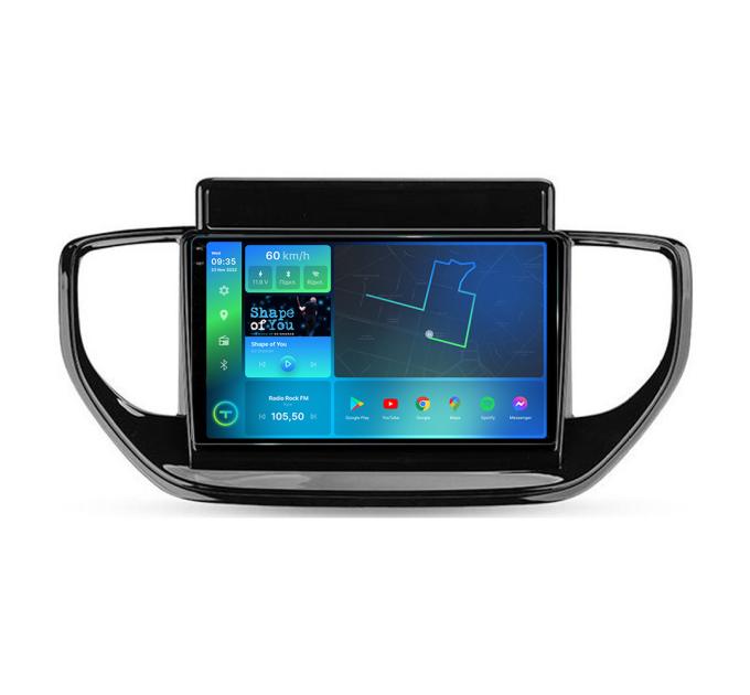 Штатна магнітола Torssen 2K Hyundai Accent/Verna 2021+ F9464 4G Carplay DSP