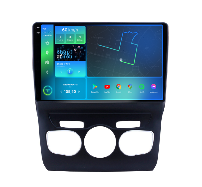 Штатна магнітола Torssen 2K Citroen C4 10-15 F106128 4G Carplay DSP