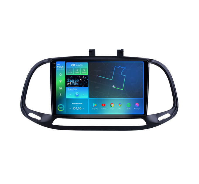 Штатна магнітола Torssen 2K Fiat Doblo 15+ F9332 4G Carplay DSP