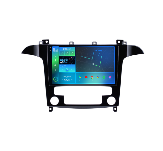 Штатна магнітола Torssen 2K Ford S-max 08-10 climate F9332 4G Carplay DSP