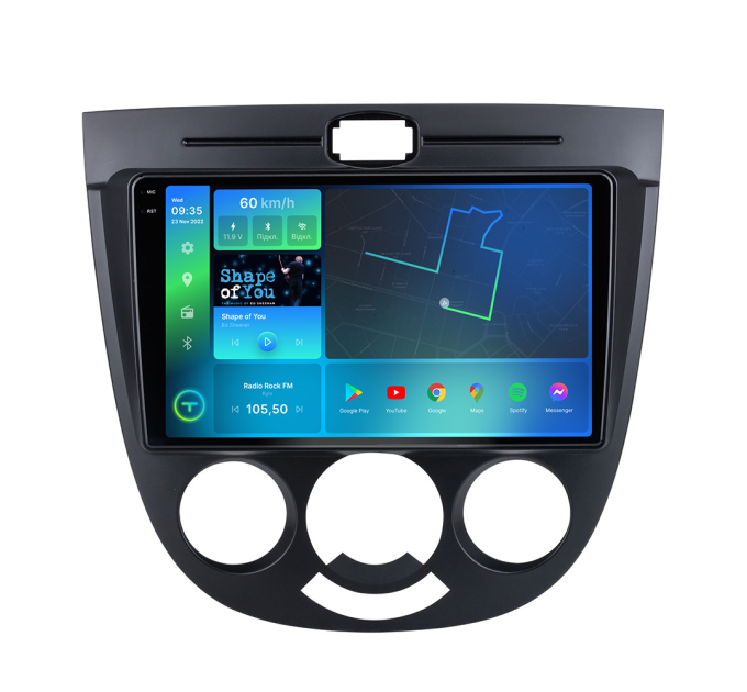 Штатна магнітола Torssen 2K Chevrolet Lacetti 04-13 F9332 4G Carplay DSP