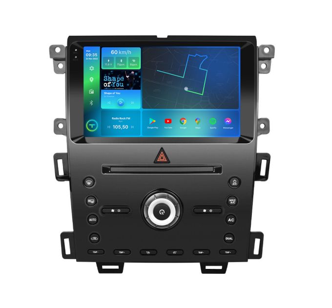 Штатна магнітола Torssen 2K Ford Edge 2015-2018 F9464 4G Carplay DSP з кнопками