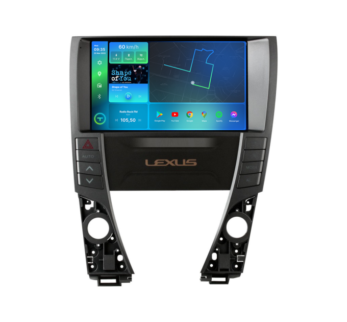 Штатна магнітола Torssen 2K Lexus ES350 XV40 2006-2012 F9464 4G Carplay DSP