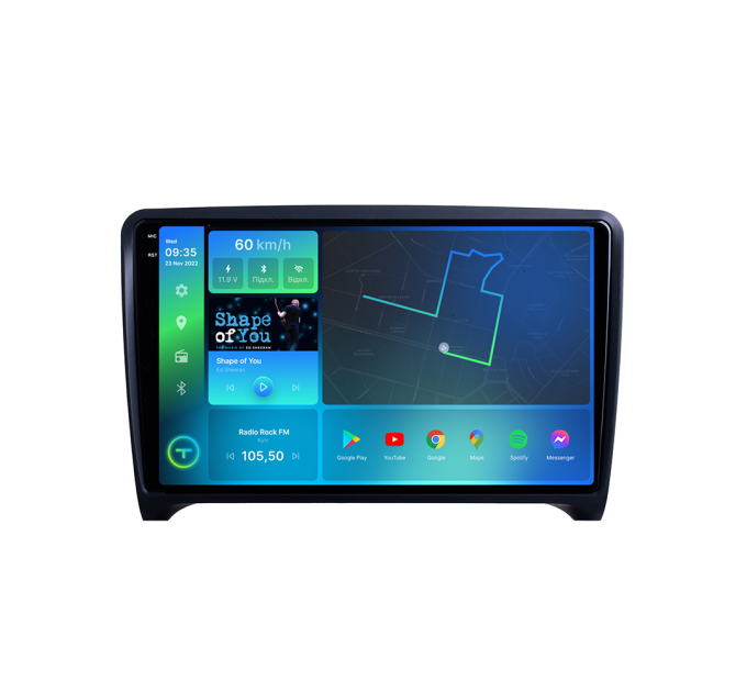 Штатна магнітола Torssen 2K Audi TT 06-14 F9432 4G Carplay DSP