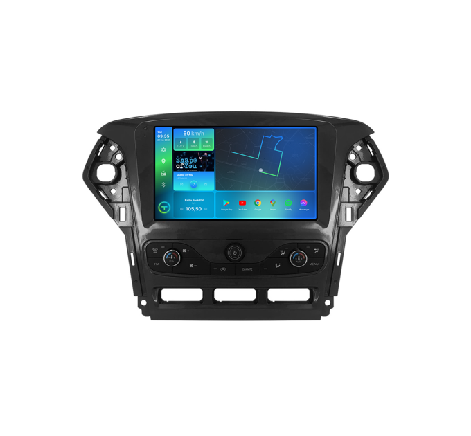 Штатна магнітола Torssen 2K Ford Mondeo 11-13 A/C climate black F10464 4G Carplay DSP