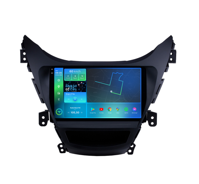 Штатна магнітола Torssen 2K Hyundai Elantra 2014-2015 F96128 4G Carplay DSP