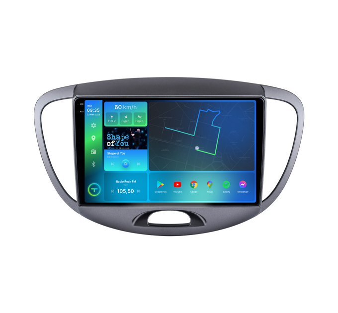 Штатна магнітола Torssen 2K Hyundai I10 2010-2013 F96128 4G Carplay DSP