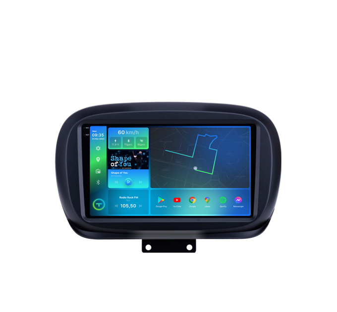 Штатна магнітола Torssen 2K Fiat 500/500X 14-19 F9464 4G Carplay DSP