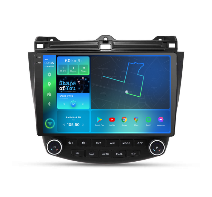 Штатна магнітола Torssen 2K Honda Accord 7 03-08 F106128 4G Carplay DSP