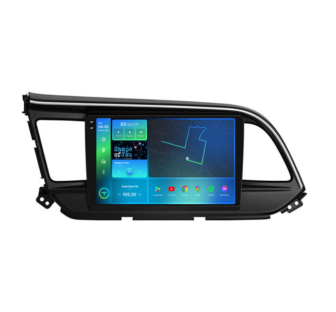 Штатна магнітола Torssen 2K Hyundai Elantra 19+ F9332 4G Carplay DSP
