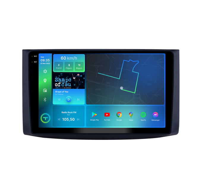 Штатна магнітола Torssen 2K Chevrolet Aveo, Captiva, Epica F96128 4G Carplay DSP