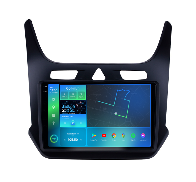 Штатна магнітола Torssen 2K Chevrolet Cobalt/Ravon R4 F9464 4G Carplay DSP