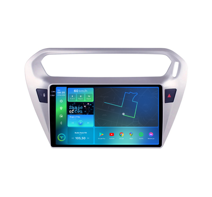 Штатна магнітола Torssen 2K Citroen Elysee C4 04-09 F96128 4G Carplay DSP