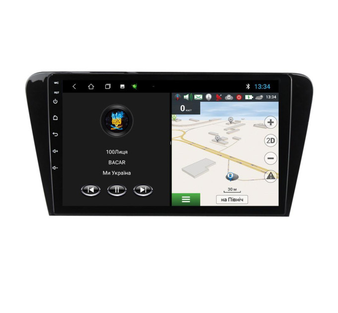 Штатна магнітола для Skoda Octavia 3 A7 2013-2018 BACAR 1/16Gb Optimal