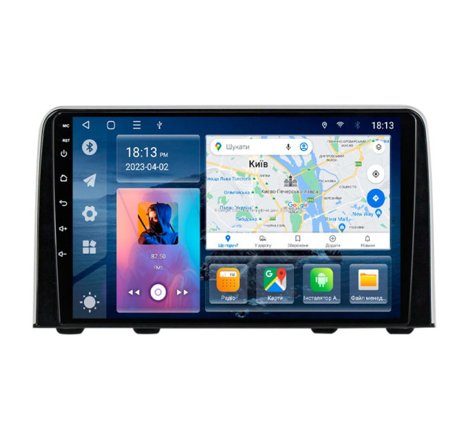 Штатна магнітола для Honda CRV 2016-2018 BACAR 4/64Gb Individual