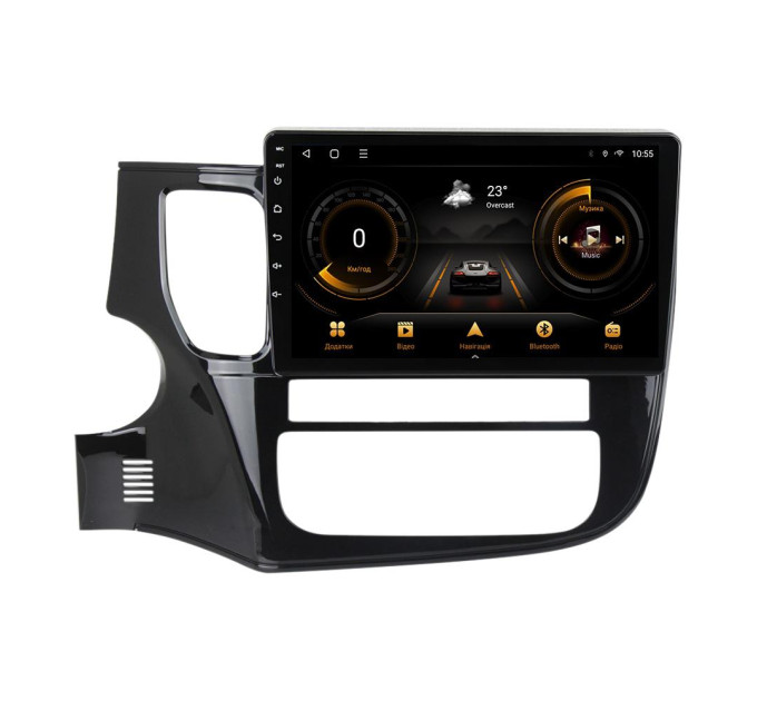 Штатна магнітола для Mitsubishi Outlander 3 2012-2018 BACAR 2/32Gb Optimal