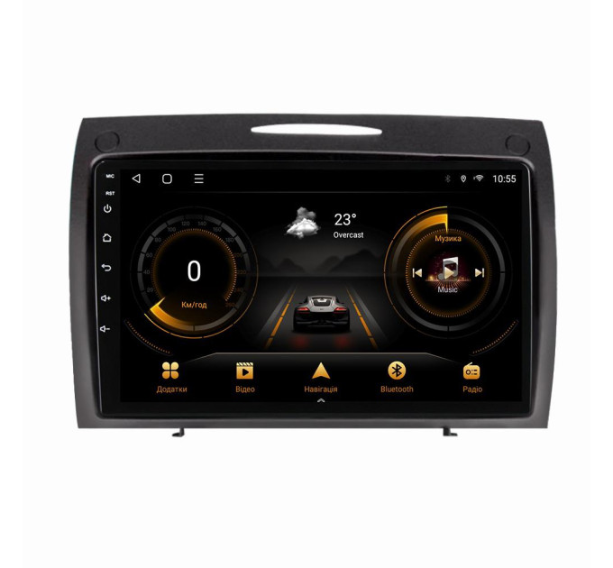 Штатна магнітола для Mercedes SLK-class (R171/SLK200/SLK280/SLK300) 2004-2011 BACAR 1/16Gb Optimal