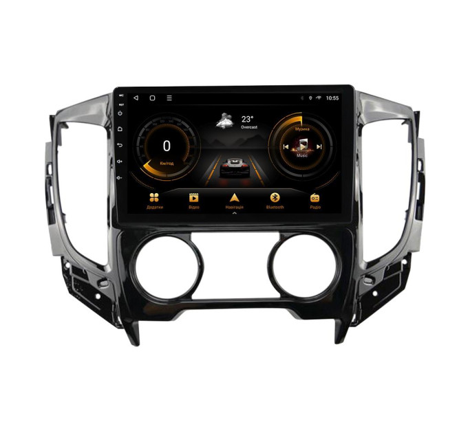 Штатна магнітола для Mitsubishi L200 2015-2019 BACAR 1/16Gb Optimal