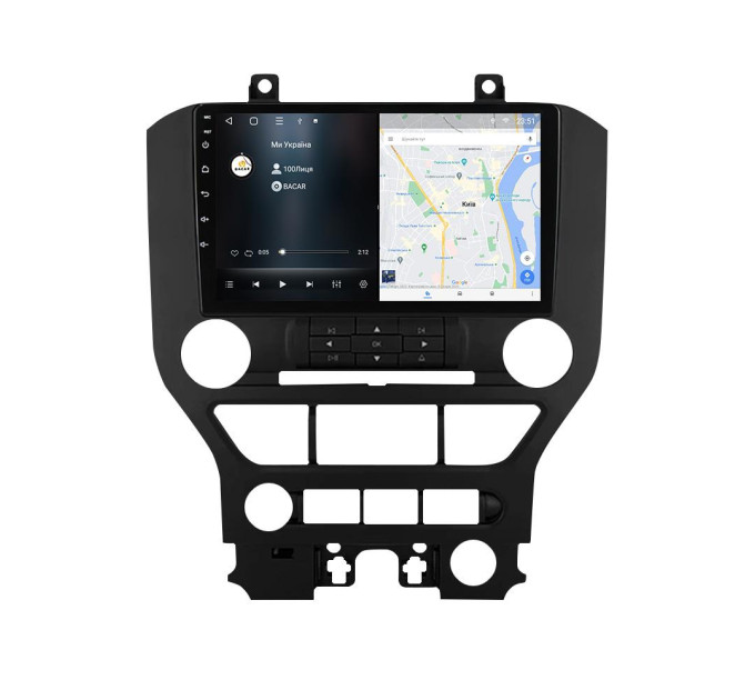 Штатна магнітола для Ford Mustang VI S550 2014-2021 BACAR 4/64Gb Individual